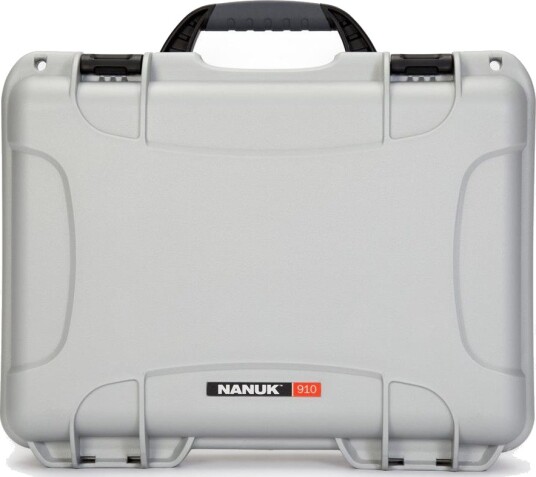 NANUK 910 Flightcase - 336x234x104mm - SĂžlv NANUK 910 Flightcase - 336x234x104mm - SĂžlv