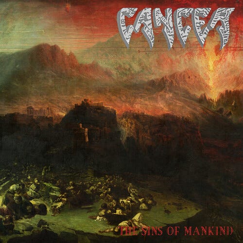 Cancer Sins Of Mankind LP/Vinyl Cancer Sins Of Mankind LP/Vinyl