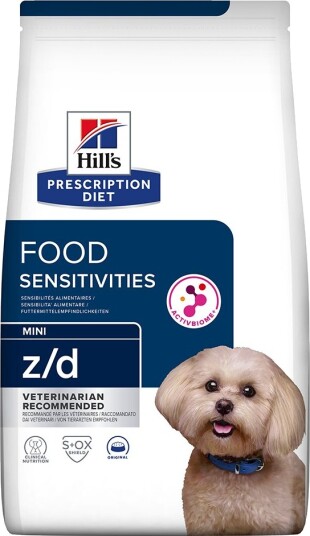 Hill'S Prescription Diet Z/D Mini Allergy & Skin Care Hundefôr Original 2 X 6 kg