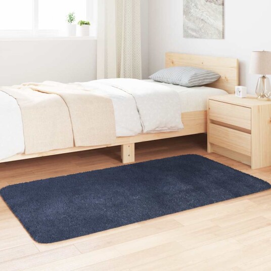  Flossteppe med lang luv NAVARRA marine 80x150 cm polyester 8721158558053