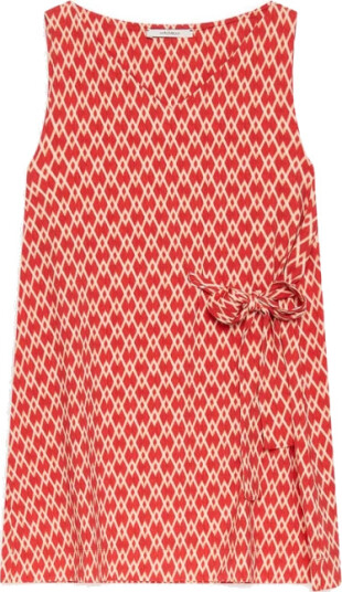 Maliparmi Dame Topper Rød L,