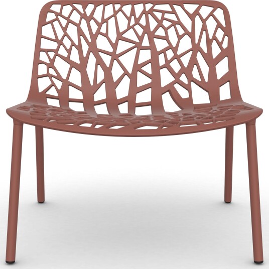 Fast Forest loungelenestol Terracotta