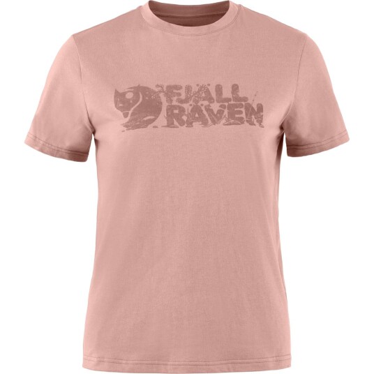 Fjellreven Lush Logo T-Shirt W Dame, 302 Chalk Rose, M Fjellreven Lush Logo T-Shirt W Dame, 302 Chalk Rose, M
