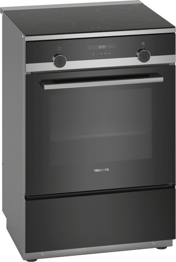Siemens Iq500 Induksjonskomfyr 4 Kokeplater og EcoClean Rustfritt Stål