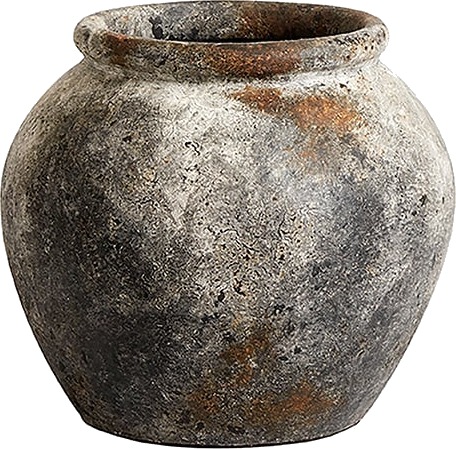 Echo Jar Vase 25 cm Rust/Grå Echo Jar Vase 25 cm Rust/Grå