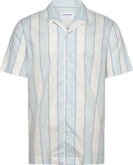 Lindbergh | Striped Linen/Cotton Shirt S/Sstriped Linen/Cotton Shirt S/S | XXXL