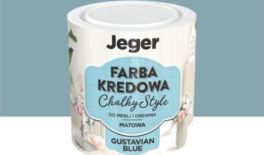 Jeger Møbelmaling Chalk Gustavian Blue 0,5l