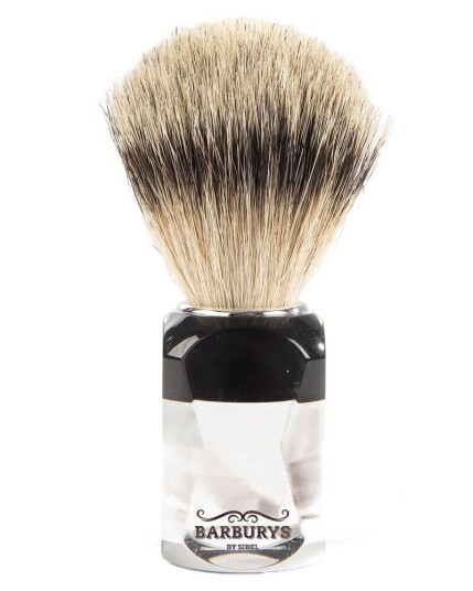 Barburys Shaving Brush - Light Crystal Barburys Shaving Brush - Light Crystal