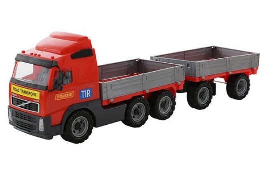 Wader Volvo Bil Med Sider Og Henger 58270