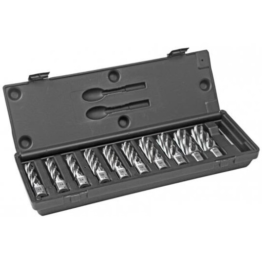 Euroboor HCL.KIT/10 Kjerneborsett HSS 55 mm 12–30 mm Maskintilbehør & forbruk