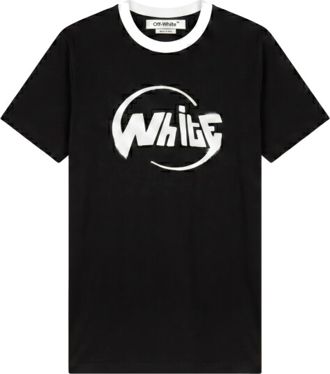 Off White Herre Topper Svart L,