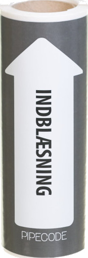 Rørmerking for rør   Innblåsing   160 mm x 10 m