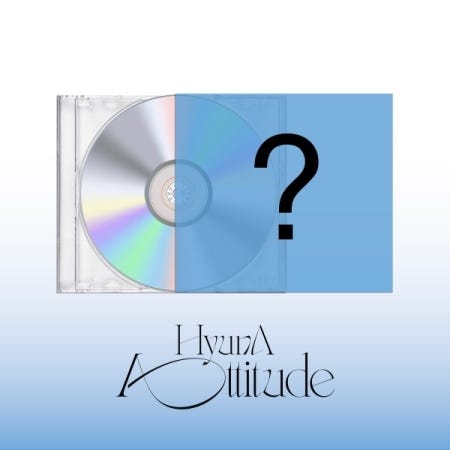 Hyuna  Attitude  incl. 80pg Photobook, 2 Pet Films, Postcard, Folded Poster + 2 Photocards  CD