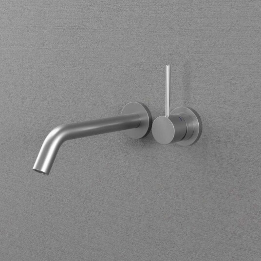 Primy Steel Harmonized 1 Servantbatteri Tutlengde 182 mm Rustfritt Stål Primy Steel Harmonized 1 Servantbatteri Tutlengde 182 mm Rustfritt Stål