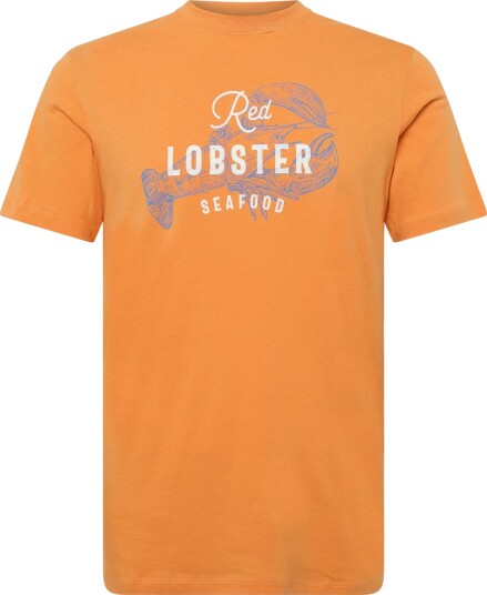 Blend Bhkristoff Graphic S/S Tee Orange M