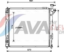 Radiator AVA Clever Choice HY2339 Radiator AVA Clever Choice HY2339