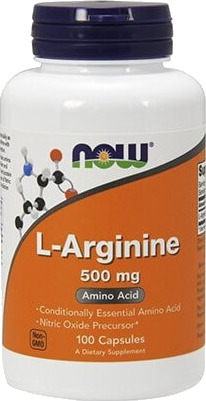 Now Foods L-Arginin 100x500mg