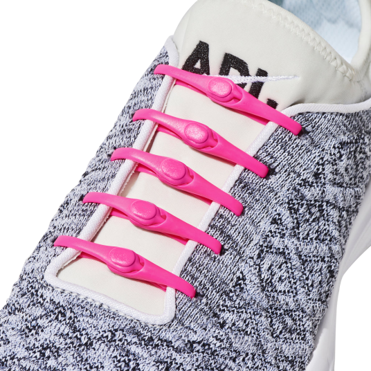 Hickies No Tie Laces 2.0 Neon Pink, OneSize