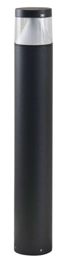 Lucande LED-pullertlampe Darja i grå aluminium, 100 cm