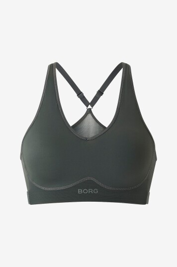 Björn Borg Sports BH Borg Mid V Support Grønn
