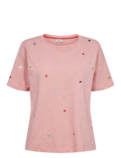 Nümph Nudelora T Shirt Gots Pink S Nümph Nudelora T Shirt Gots Pink S