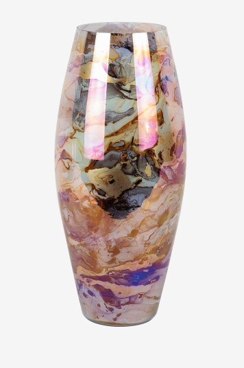Present Time Vase Melange Cone Brun Present Time Vase Melange Cone Brun