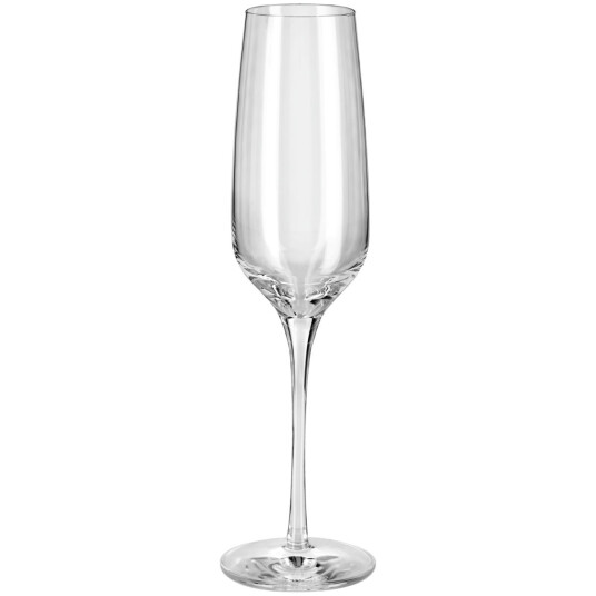 Stölzle Champagneglass Experience med målestrek; 19 cl, 4.3x22.4 cm (ØxH); Transparent; 0.1 l målestrek, 6 Stykk / Forpakning