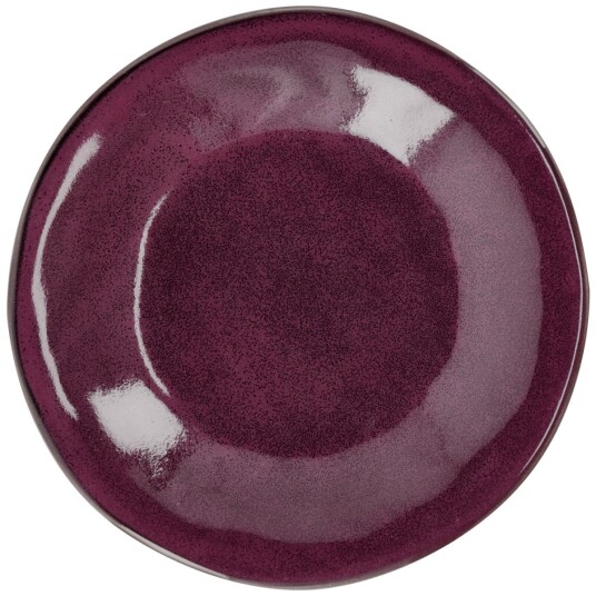 Vega Tallerken Oriento; 23.5 cm Ø; Aubergine; Rund; 6 Stykk / Forpakning