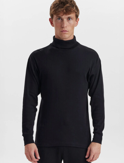 JBS Jbs Roll Neck Shirt - Black - XXL