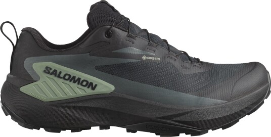Salomon Genesis GTX Herre Black/Agave Green/Urban Chic 44 2/3