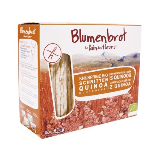 Sarrasin quinoa knekkebrød glutenfri 150 gr øko Sarrasin quinoa knekkebrød glutenfri 150 gr øko