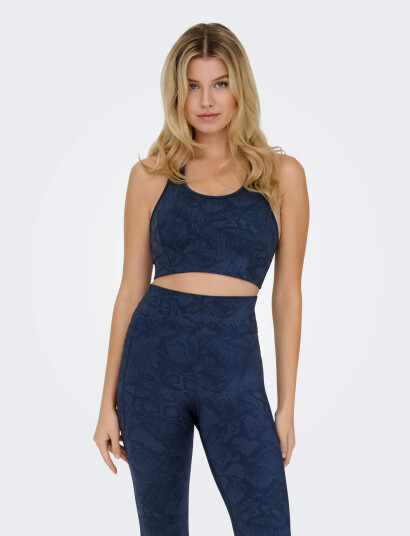 Only Play Onpfire-2 Sports Bra - Navy - S Only Play Onpfire-2 Sports Bra - Navy - S