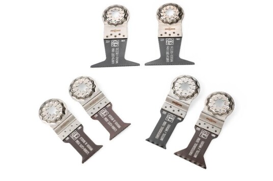 Fein Best of E-Cut Starlock Sagbladsett for Tre og Metall, 6 Deler Fein Best of E-Cut Starlock Sagbladsett for Tre og Metall, 6 Deler