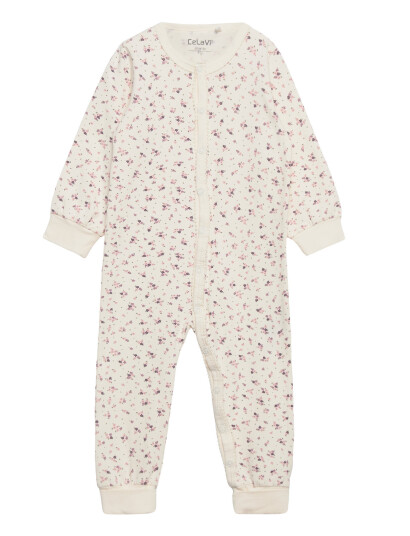 CeLaVi Nightsuit W. Aop - Cream - 90