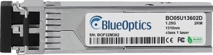 Blueoptics H-Lxm-Sfp-Bo Fiber Optisk 1250 Mbit/S Sfp Lc 2000 M 1310 Nm Blueoptics H-Lxm-Sfp-Bo Fiber Optisk 1250 Mbit/S Sfp Lc 2000 M 1310 Nm