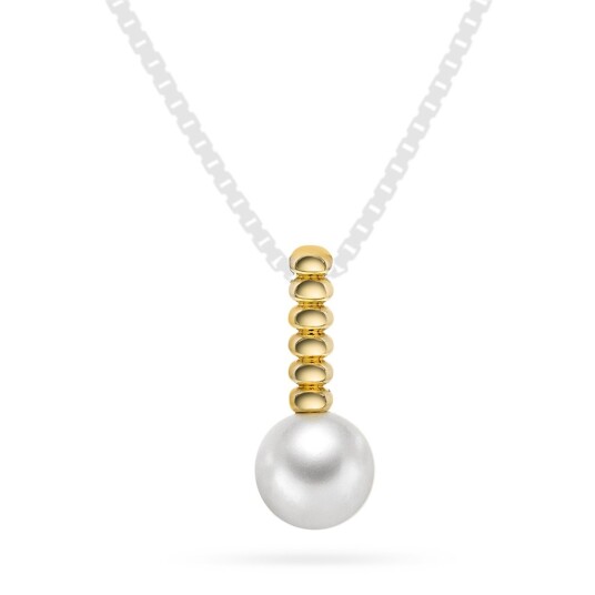 Pan Jewelry Anheng i 585 gult gull med ferskvannsperle Pan Jewelry Anheng i 585 gult gull med ferskvannsperle