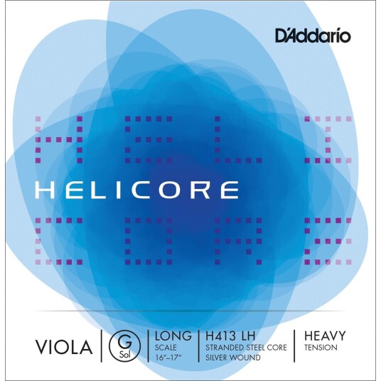 D'Addario H413lh Viola String Helicore G-Sølv 15 D'Addario H413lh Viola String Helicore G-Sølv 15