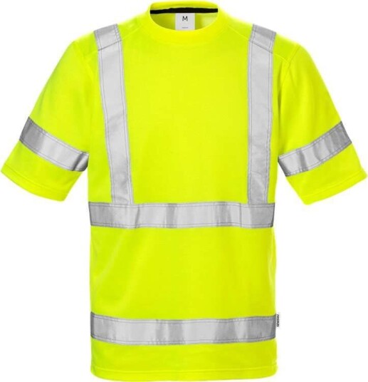 Fristads T-Shirt 7024 Thv, Klass 3 Varsel Gul 4xl