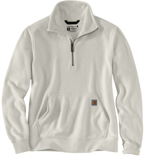 Carhartt Midweight Half Zip Damer Sweatshirt M Hvit