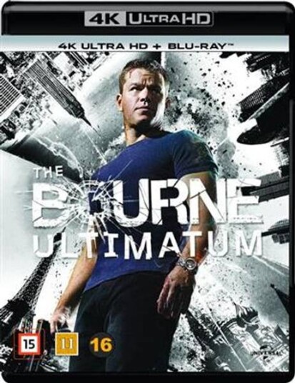 The Bourne Ultimatum 4k Ultra Hd + BluRay The Bourne Ultimatum 4k Ultra Hd + BluRay