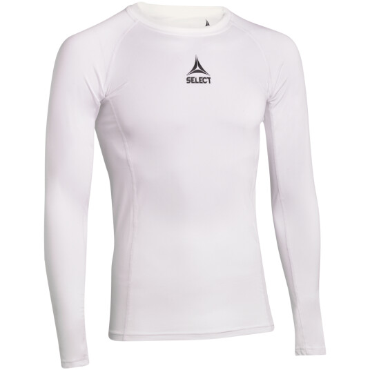 Select Shirts L/S Baselayer, treningstrøye junior, senior 12 White