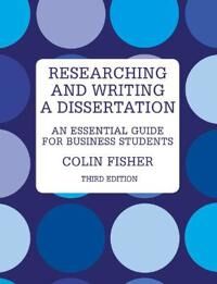 Researching And Writing A Dissertation Av Colin Fisher