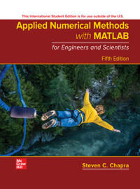 Applied Numerical Methods With Matlab For Engineers And Scientists Ise Av Steven Chapra