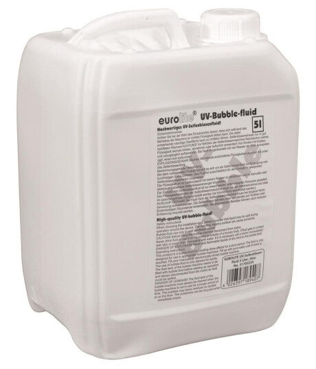EuroLite Uv-Bubblefluid 5l Blå