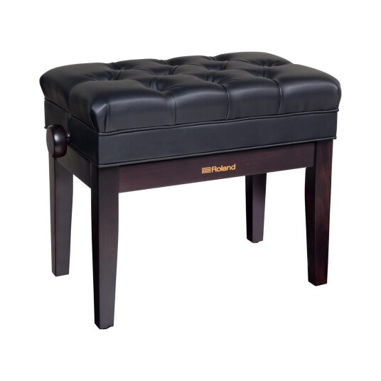 Roland Rpb-500rw Piano Bench Rosewood Vinyl Seat Roland Rpb-500rw Piano Bench Rosewood Vinyl Seat