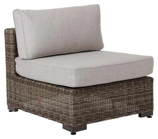 Brafab Ninja Loungemodul Senter m. pute, Beige/Rustikkk