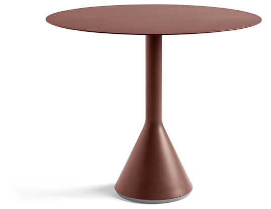 HAY Palissade Cone Table 90 cm Palissade Cone Table Ø90 Iron Red HAY Palissade Cone Table 90 cm Palissade Cone Table Ø90 Iron Red