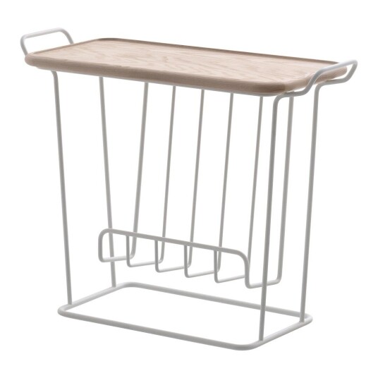 Maze Minnie Mae Wood bord med brett Hvit-lys ask Maze Minnie Mae Wood bord med brett Hvit-lys ask