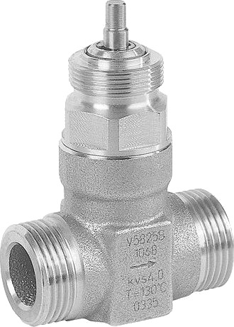 Honeywell Gjennomstrømningsventil Dn 32 G1 1/2 Kvs=10