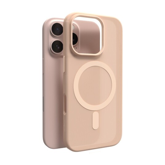 Puro iPhone 16 Pro Max MagSafe Silikondeksel Daylight Semi-Transparent Beige